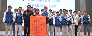 「教育鄉長」游淑貞親頒紅榜獎勵  肯定宜昌國中體育小將亮眼表現